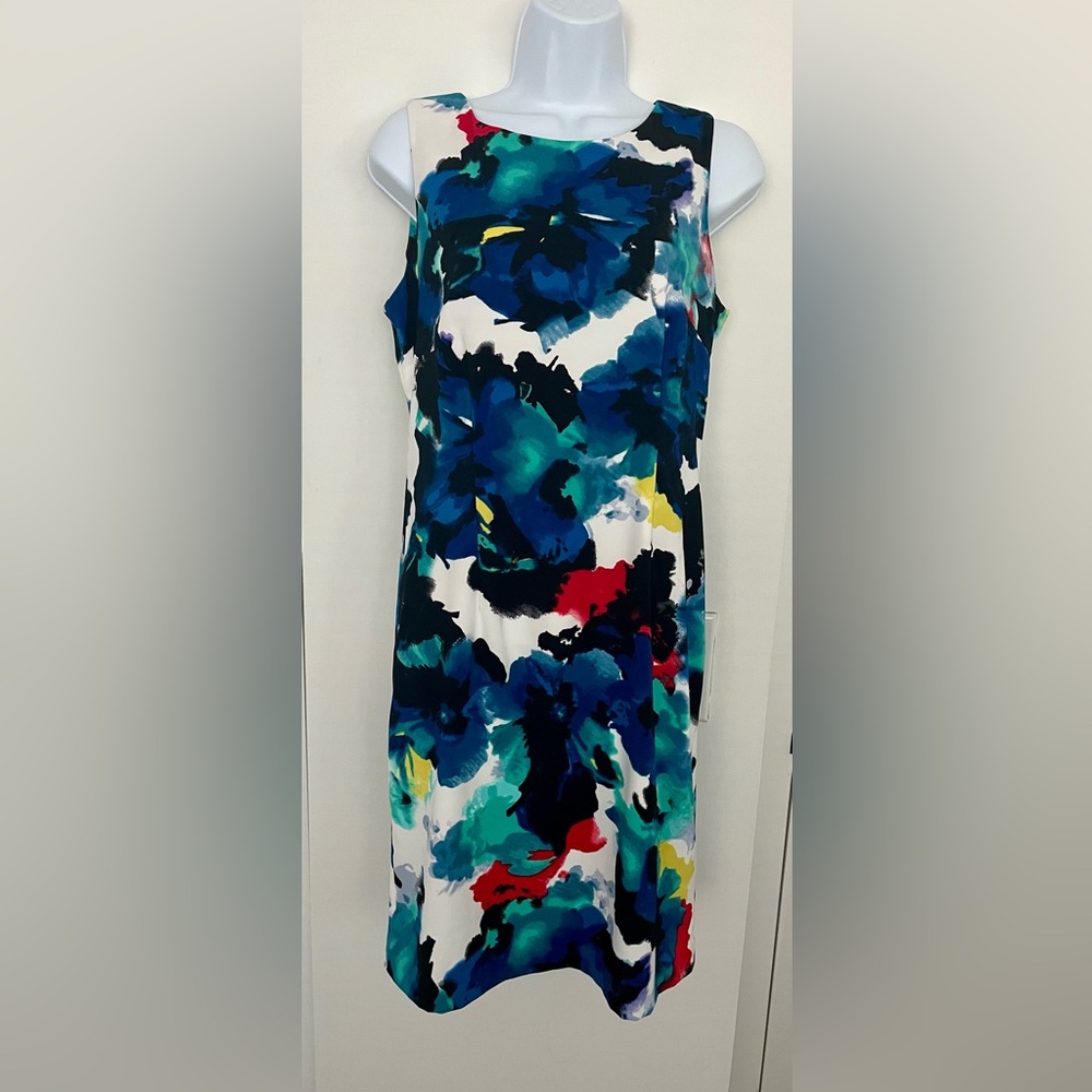 Mario Serrani Italy Women’s Sleeveless Stretch Dress Size 8 NWOT - Picture 11 of 12